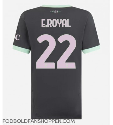 AC Milan Emerson Royal #22 Tredjetrøje Dame 2024-25 Kortærmet